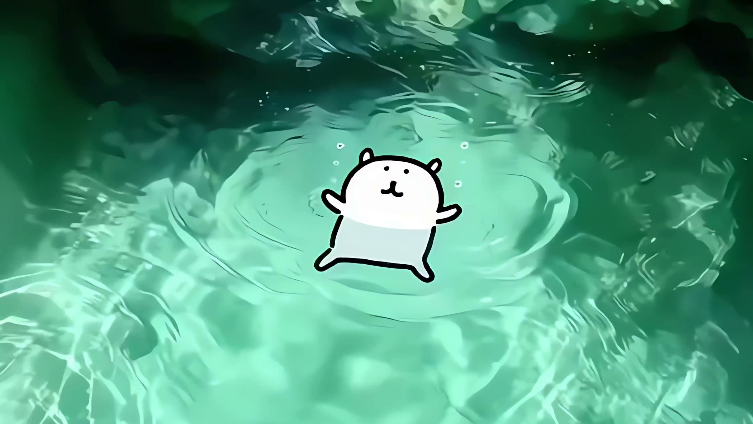 卡通-水面-治愈预览图